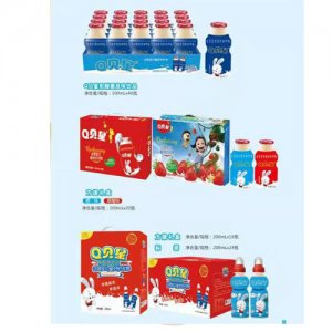 Q貝星乳酸菌風(fēng)味飲品100mlx40瓶