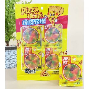 萌孩子披薩橡皮軟糖60g
