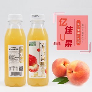 億佳果園益生菌水蜜桃汁飲料380ml