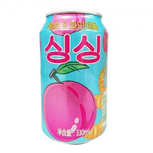 笑為鮮桃菠蘿果汁飲料330ml