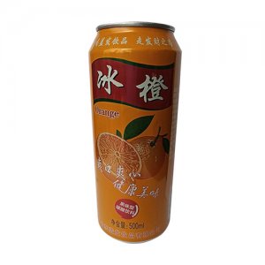 藍(lán)發(fā)冰橙飲料500ml
