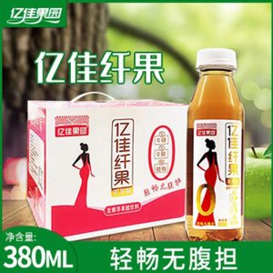 億佳果園發(fā)酵蘋果醋飲料380ml