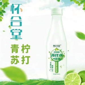 懷合堂蘇打水飲料青檸味400ml