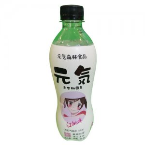 元氣森林食品蘇打氣泡水白桃味（少女桃園生）480ml