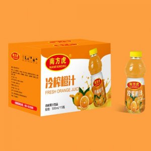 南方虎冷榨橙汁500ml