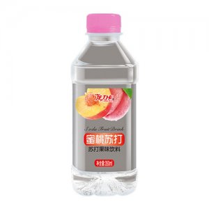 龍力卡蜜桃蘇打水飲料