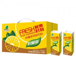 北大荒檸檬茶飲料簡箱