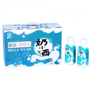 愛(ài)巴仁奶小西富硒地帶核桃乳飲品禮盒