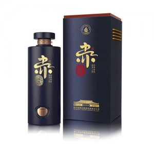 川酒赤渡醬酒藍(lán)禮盒500ml