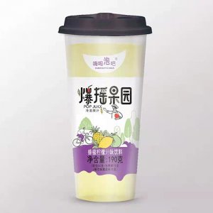 嗨喝泡吧爆搖果園冷泡果汁 蜂蜜檸檬