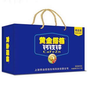 黃金搭檔鈣鐵鋅飲品精品裝
