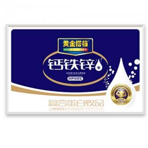 黃金搭檔鈣鐵鋅復合蛋白飲品箱
