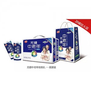 大箱無糖中老年核桃乳