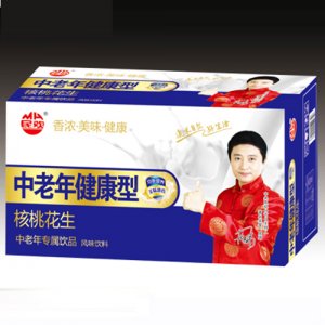 民歡核桃花生露中老年健康型箱裝