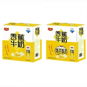 八道關(guān)香蕉牛奶250mlx12盒