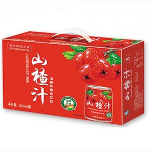 悅陽山楂汁山楂味果味飲料240ml箱裝