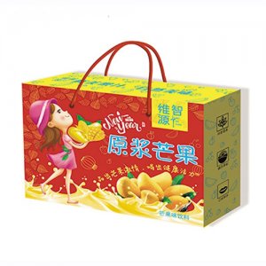 悅陽維智源原漿芒果果味飲料488mlx6盒