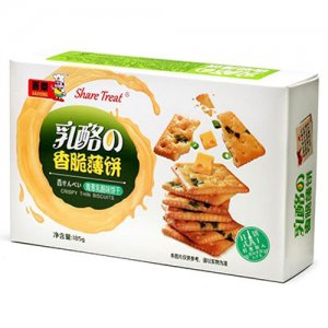 百榮青蔥乳酪餅干185g