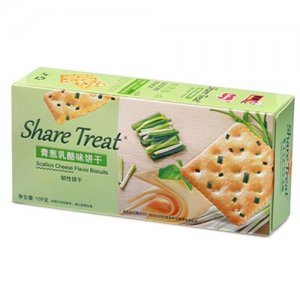 百榮青蔥乳酪餅干109g