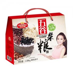 杰士利五谷雜糧酥性餅干