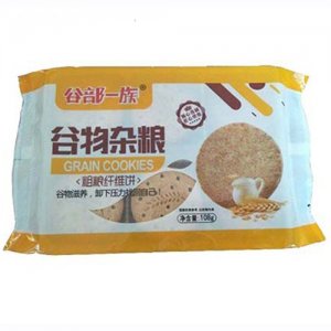 谷部一族谷物雜糧粗糧纖維餅108g