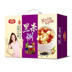 杰士利黑米八寶粥禮盒
