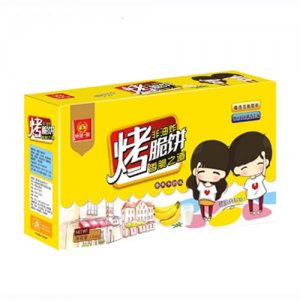 谷部一族烤脆餅香蕉牛奶味106g