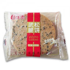 倍佳思武松脆餅稱重黑芝麻味