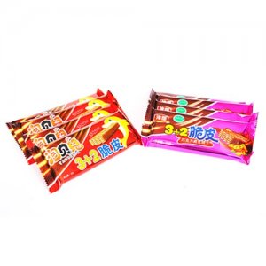 津都3+2脆皮巧克力威化餅干