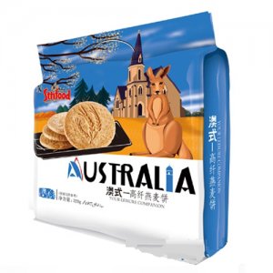 盛天紅澳式高纖燕麥餅320g