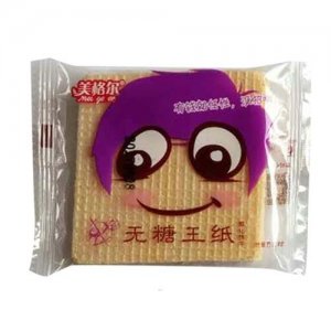 美格爾無糖王紙威化餅干