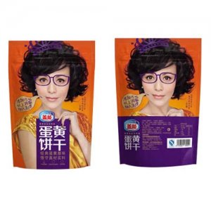 蓋能蛋黃餅干經典蛋黃原味袋裝