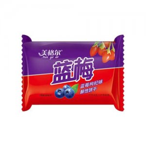 美格爾藍(lán)莓枸杞味酥性餅干散裝