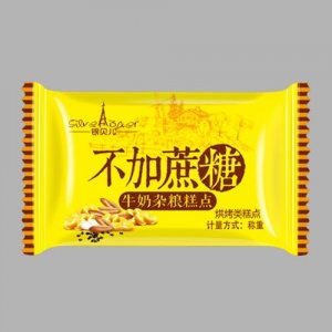 銀貝兒不加蔗糖牛奶雜糧糕點