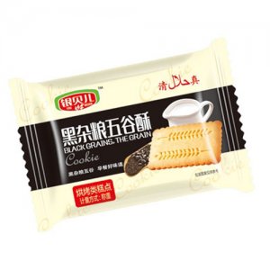 銀貝兒黑雜糧五谷酥稱重