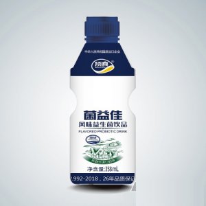 頂真菌益佳風(fēng)味益生菌飲品358ml（原味）