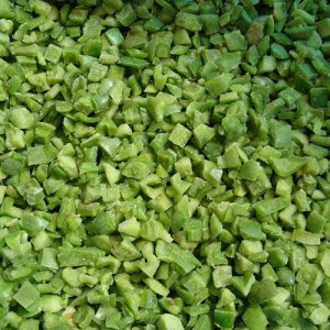 五色果速凍青椒丁