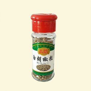 志浩白胡椒粒玻璃瓶裝