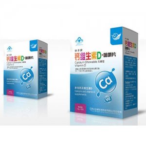 盛淇鈣維生素D咀嚼片