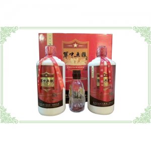 后勤軍中五糧紅瓶