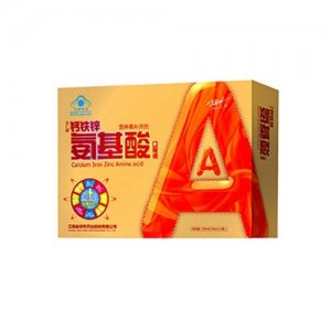 鈣鐵鋅氨基酸口服液（紅色三瓶裝）