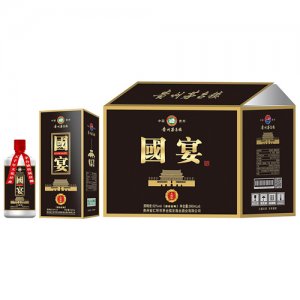 貴州茅臺(tái)鎮(zhèn)國宴酒52°500ml濃香型白酒