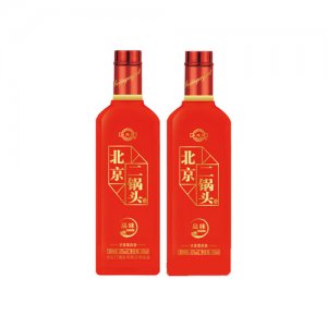 大紅門北京二鍋頭酒品味紅瓶42°500ml濃香型白酒