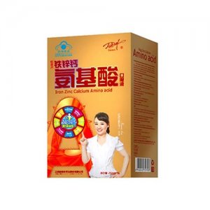 鐵鋅鈣氨基酸（紅單瓶）口服液