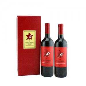 【雙瓶裝】12度拉丁之星紅標(biāo)紅葡萄酒750ml