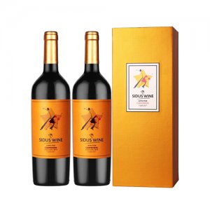 【雙瓶裝】12度拉丁之星金標(biāo)紅葡萄酒750ml