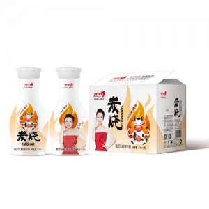 優(yōu)洋炭燒酸奶乳酸菌飲料(白)
