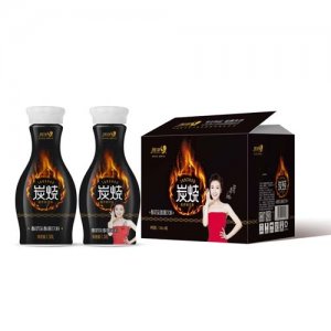 優(yōu)洋炭燒酸奶乳酸菌飲料（黑）