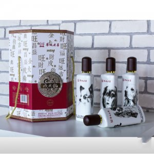 寧城老窖妙品生肖系列之生肖雞、生肖狗白酒