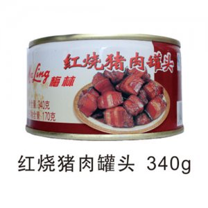 紅燒豬肉罐頭340g